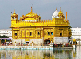 Golden Temple tourist attraction in Amritsar